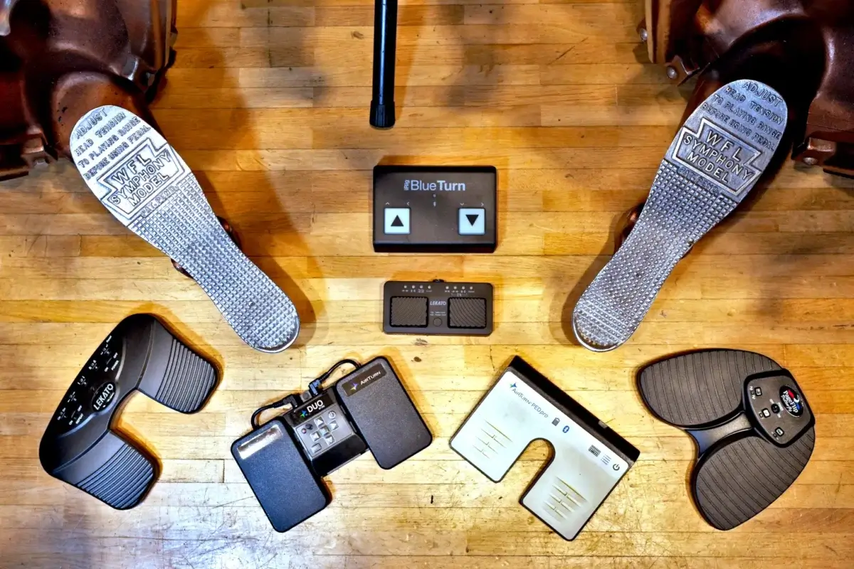 Comparativa de pedales Bluetooth (interruptores de pie) para tablet / iPad (o para móvil / iPhone y teleprompter)